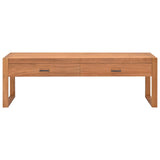 NNEVL TV Cabinet 120x40x45 cm Solid Wood Teak