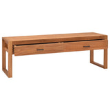 NNEVL TV Cabinet 120x40x45 cm Solid Wood Teak