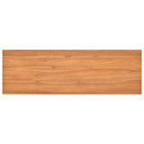 NNEVL Desk 120x45x75 cm Solid Wood Teak
