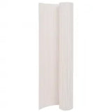 NNEVL Double-Sided Garden Fence 110x300 cm White