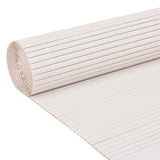 NNEVL Double-Sided Garden Fence 110x400 cm White