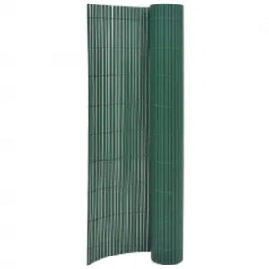 NNEVL Double-Sided Garden Fence 110x500 cm Green