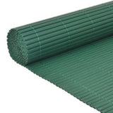 NNEVL Double-Sided Garden Fence 110x500 cm Green