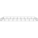 NNEVL Dog Kennel Black 27 m² Steel