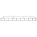 NNEVL Dog Kennel Silver 27 m² Steel