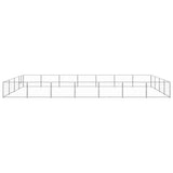 NNEVL Dog Kennel Silver 28 m² Steel