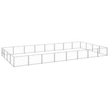 NNEVL Dog Kennel Silver 32 m² Steel