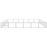 NNEVL Dog Kennel Silver 42 m² Steel
