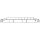 NNEVL Dog Kennel Black 81 m² Steel