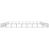 NNEVL Dog Kennel Black 81 m² Steel