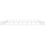 NNEVL Dog Kennel Silver 90 m² Steel