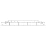 NNEVL Dog Kennel Silver 100 m² Steel