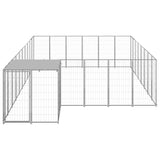 NNEVL Dog Kennel Silver 15.73 m² Steel