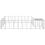NNEVL Dog Kennel Silver 15.73 m² Steel