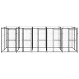 NNEVL Outdoor Dog Kennel Steel 12.1 m²