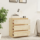 NNEVL Bedside Cabinet 60x36x64 cm Solid Fir Wood
