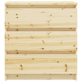 NNEVL Bedside Cabinet 60x36x64 cm Solid Fir Wood
