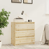 NNEVL Bedside Cabinet 60x36x64 cm Solid Fir Wood