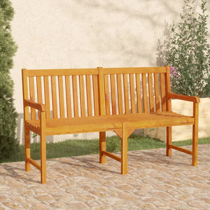 NNEVL Garden Bench 150 cm Solid Acacia Wood