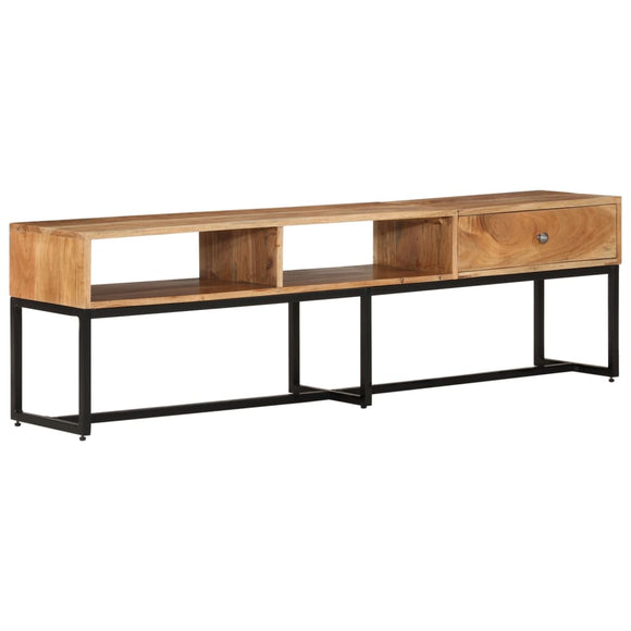 NNEVL TV Cabinet 160x30x45 cm Solid Wood Acacia