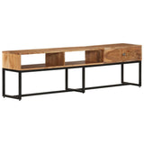 NNEVL TV Cabinet 160x30x45 cm Solid Wood Acacia