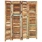 NNEVL Room Divider 168 cm Solid Wood Reclaimed