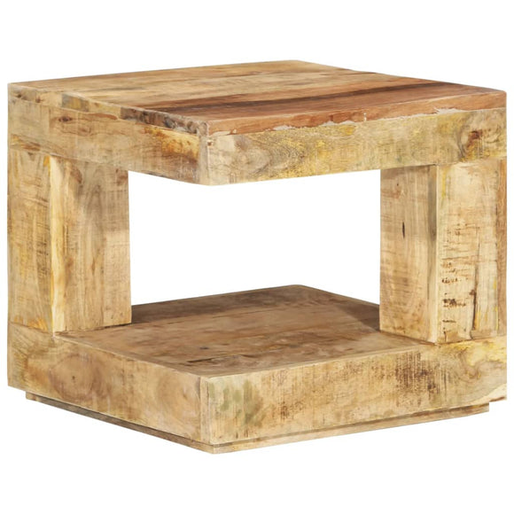 NNEVL Coffee Table 45x45x40 cm Solid Wood Mango
