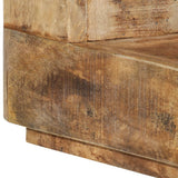 NNEVL Coffee Table 45x45x40 cm Solid Wood Mango