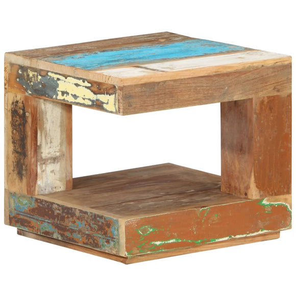 NNEVL Coffee Table 45x45x40 cm Solid Wood Reclaimed