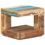 NNEVL Coffee Table 45x45x40 cm Solid Wood Reclaimed