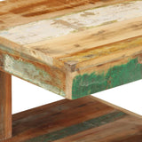 NNEVL Coffee Table 45x45x40 cm Solid Wood Reclaimed