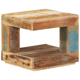 NNEVL Coffee Table 45x45x40 cm Solid Wood Reclaimed