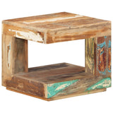 NNEVL Coffee Table 45x45x40 cm Solid Wood Reclaimed