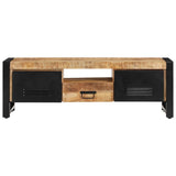 NNEVL TV Cabinet 120x30x40 cm Solid Wood Mango