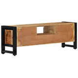 NNEVL TV Cabinet 120x30x40 cm Solid Wood Mango