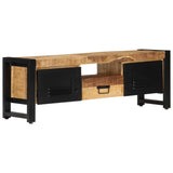 NNEVL TV Cabinet 120x30x40 cm Solid Wood Mango