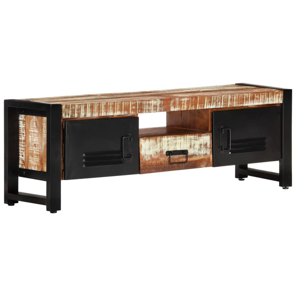 NNEVL TV Cabinet 120x30x40 cm Solid Wood Reclaimed