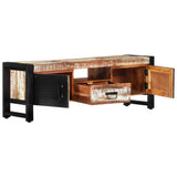 NNEVL TV Cabinet 120x30x40 cm Solid Wood Reclaimed