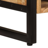 NNEVL Wine Rack for 16 Bottles Solid Wood Mango