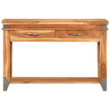 NNEVL Console Table 110x34x74 cm Solid Wood Acacia