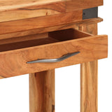 NNEVL Console Table 110x34x74 cm Solid Wood Acacia