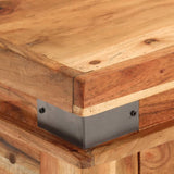 NNEVL Console Table 110x34x74 cm Solid Wood Acacia