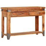 NNEVL Console Table 110x34x74 cm Solid Wood Acacia