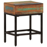 NNEVL Side Table 40x30x51 cm Solid Wood Reclaimed