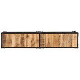 NNEVL TV Cabinet 150x30x41 cm Solid Wood Mango