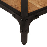 NNEVL TV Cabinet 150x30x41 cm Solid Wood Mango