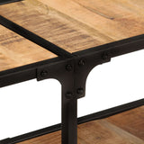 NNEVL TV Cabinet 150x30x41 cm Solid Wood Mango