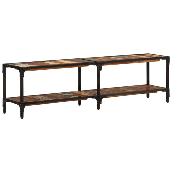 NNEVL TV Cabinet 150x30x41 cm Solid Wood Reclaimed