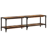 NNEVL TV Cabinet 150x30x41 cm Solid Wood Reclaimed