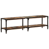 NNEVL TV Cabinet 150x30x41 cm Solid Wood Reclaimed
